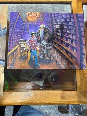 Harry Potter Mattel 100 Piece Motion Puzzle 2001 Puzzle Brand